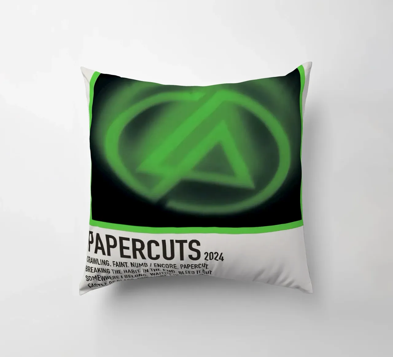 Linkin Park Papercuts cuscino da Roronoa7