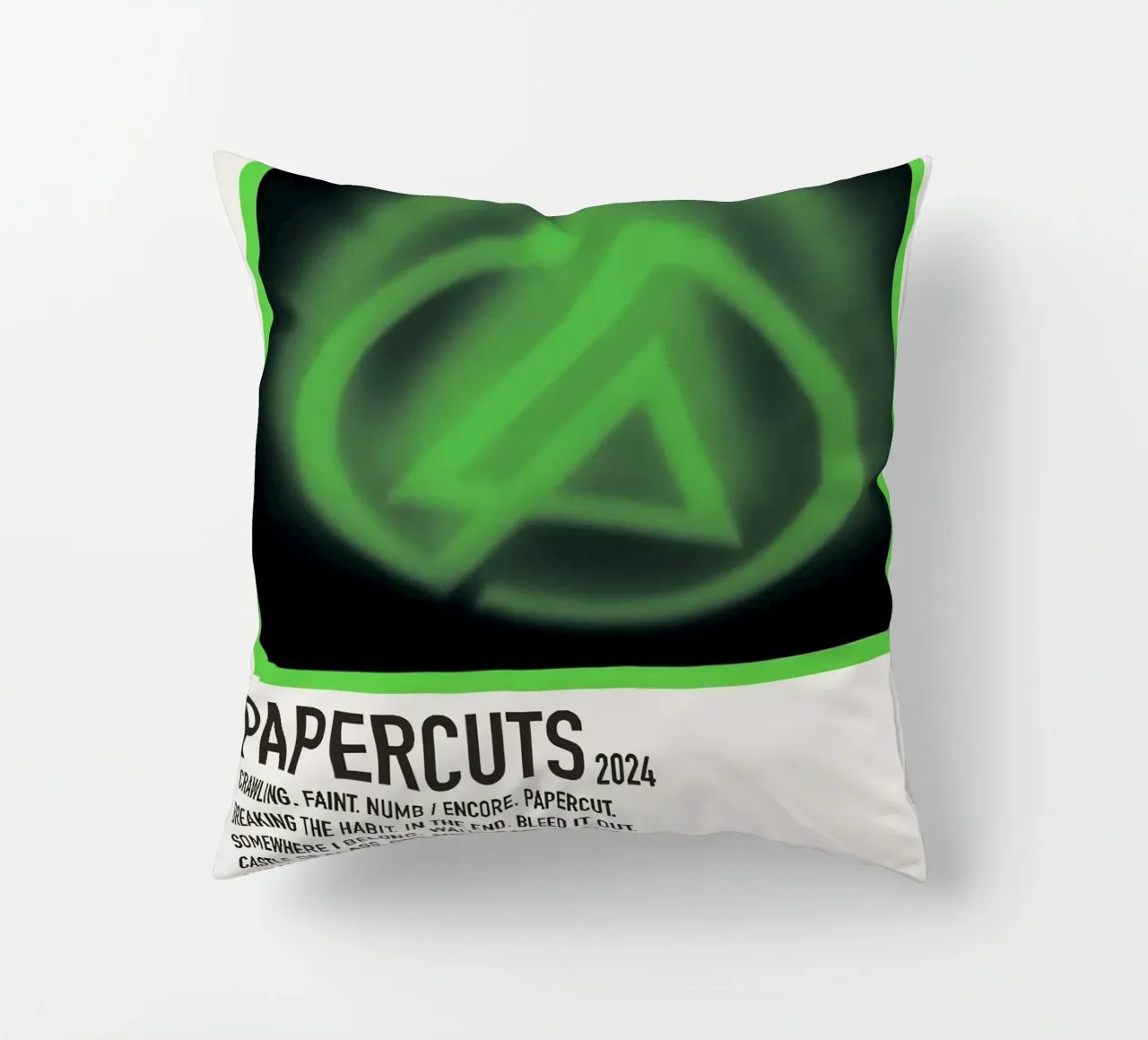 Linkin Park Papercuts cuscino da Roronoa7