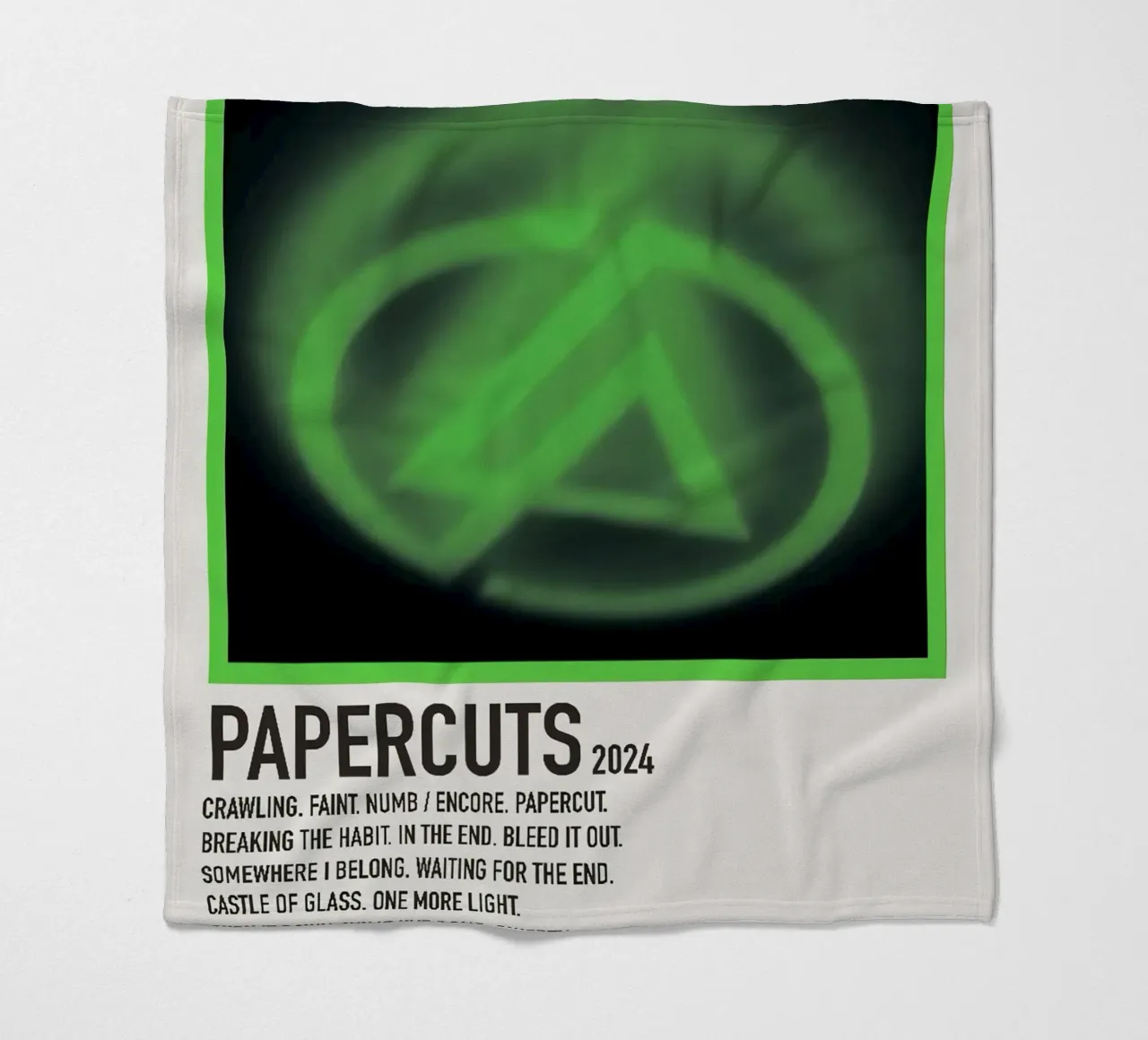 Linkin Park Papercuts coperta in pile da Roronoa7