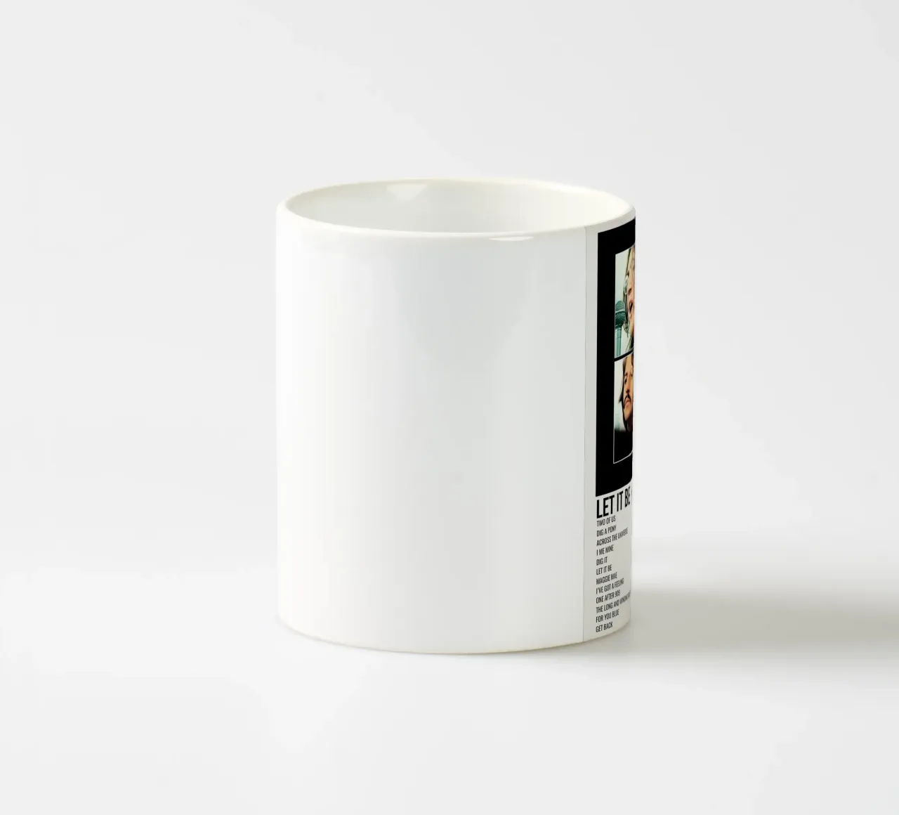 The Beatles Let It Be tazza in ceramica da Roronoa7