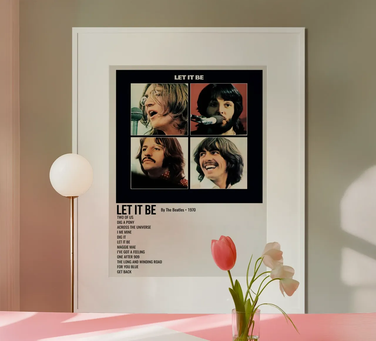 The Beatles Let It Be poster da Roronoa7