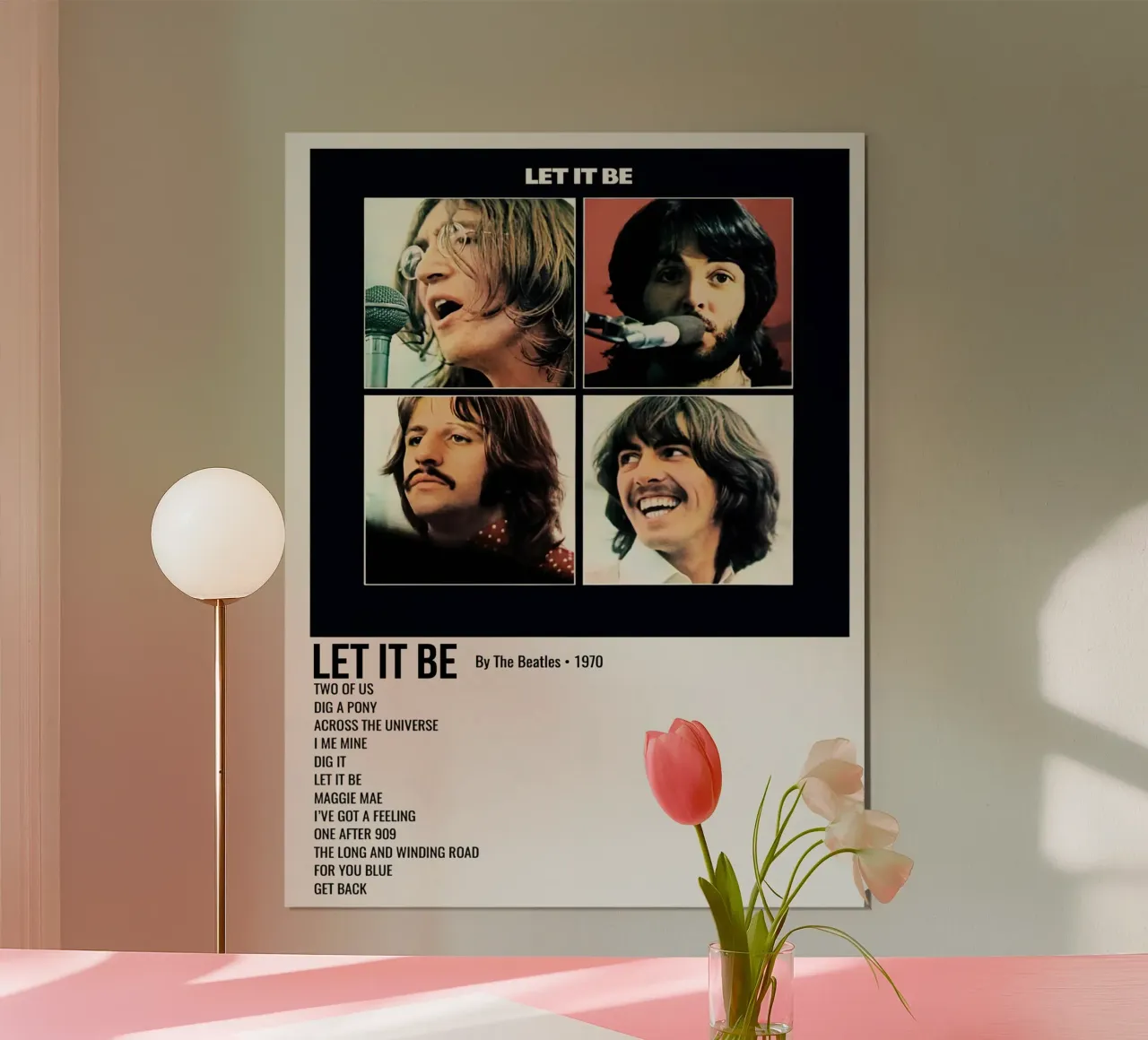 The Beatles Let It Be poster da Roronoa7