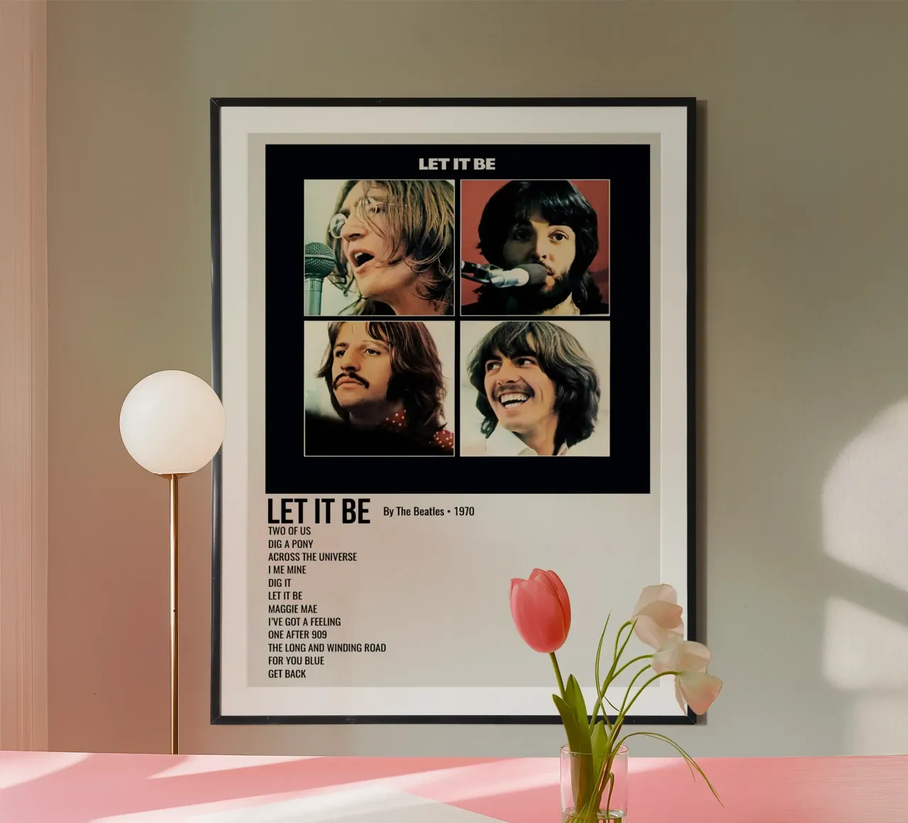 The Beatles Let It Be poster da Roronoa7