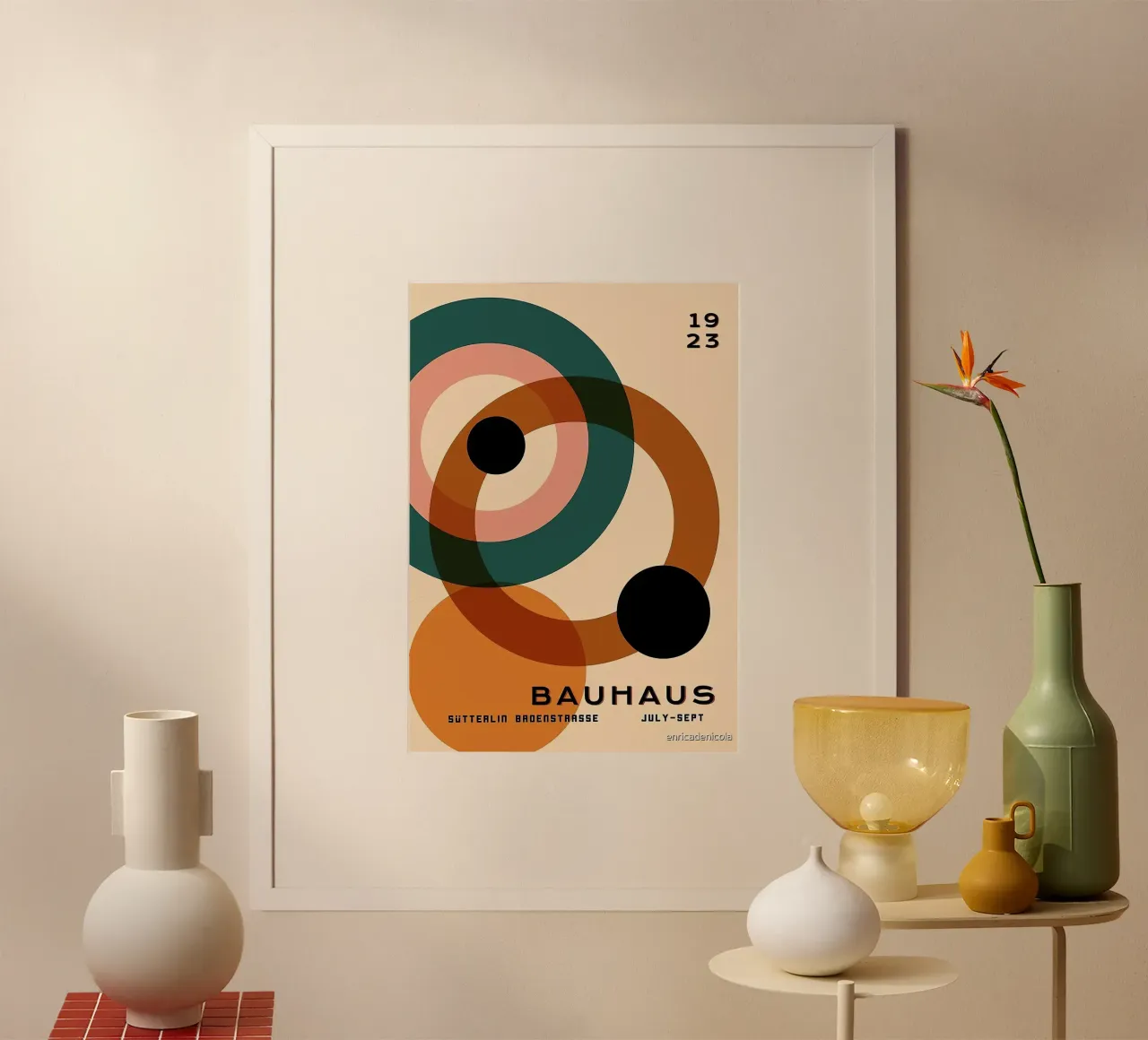 Bauhaus 1923 poster da Brooke