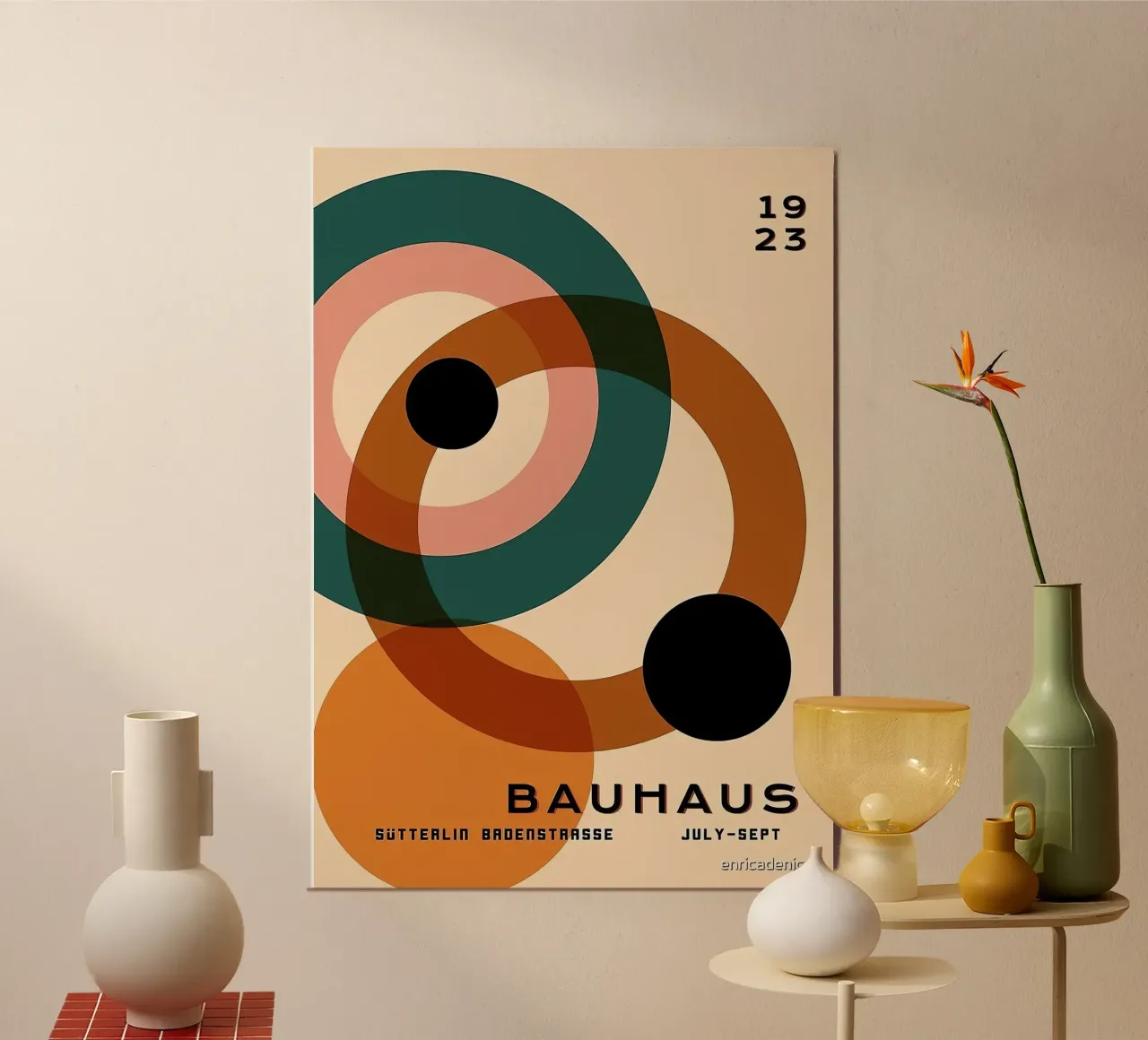 Bauhaus 1923 poster da Brooke