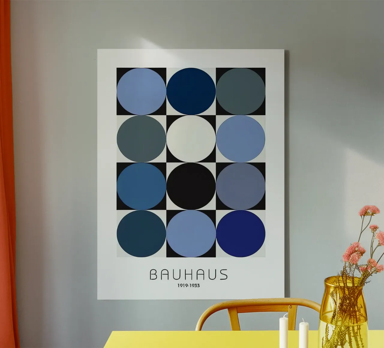 Bauhaus tela con Cornice a cassetta da Brooke