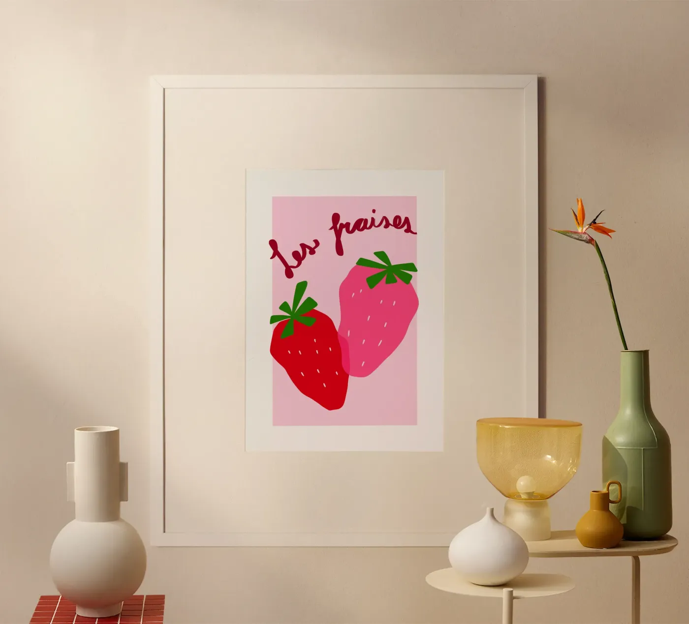 Fragole poster da Athene Fritsch