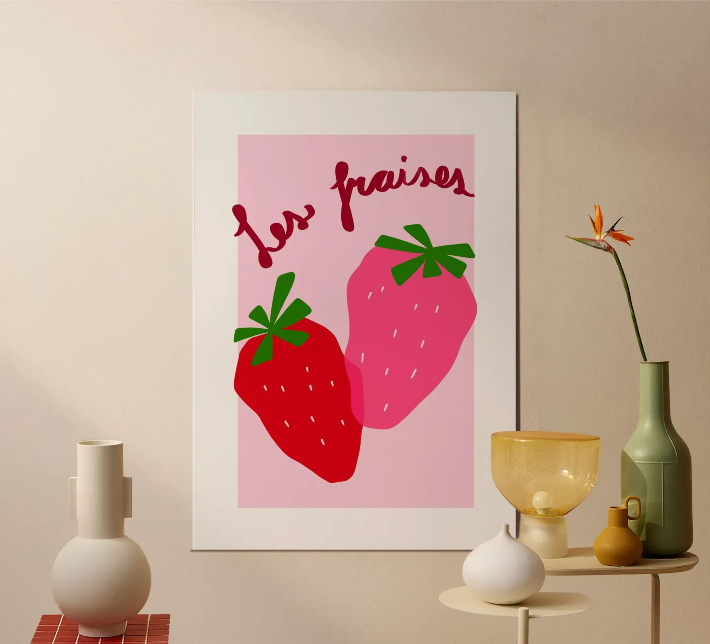 Fragole poster da Athene Fritsch