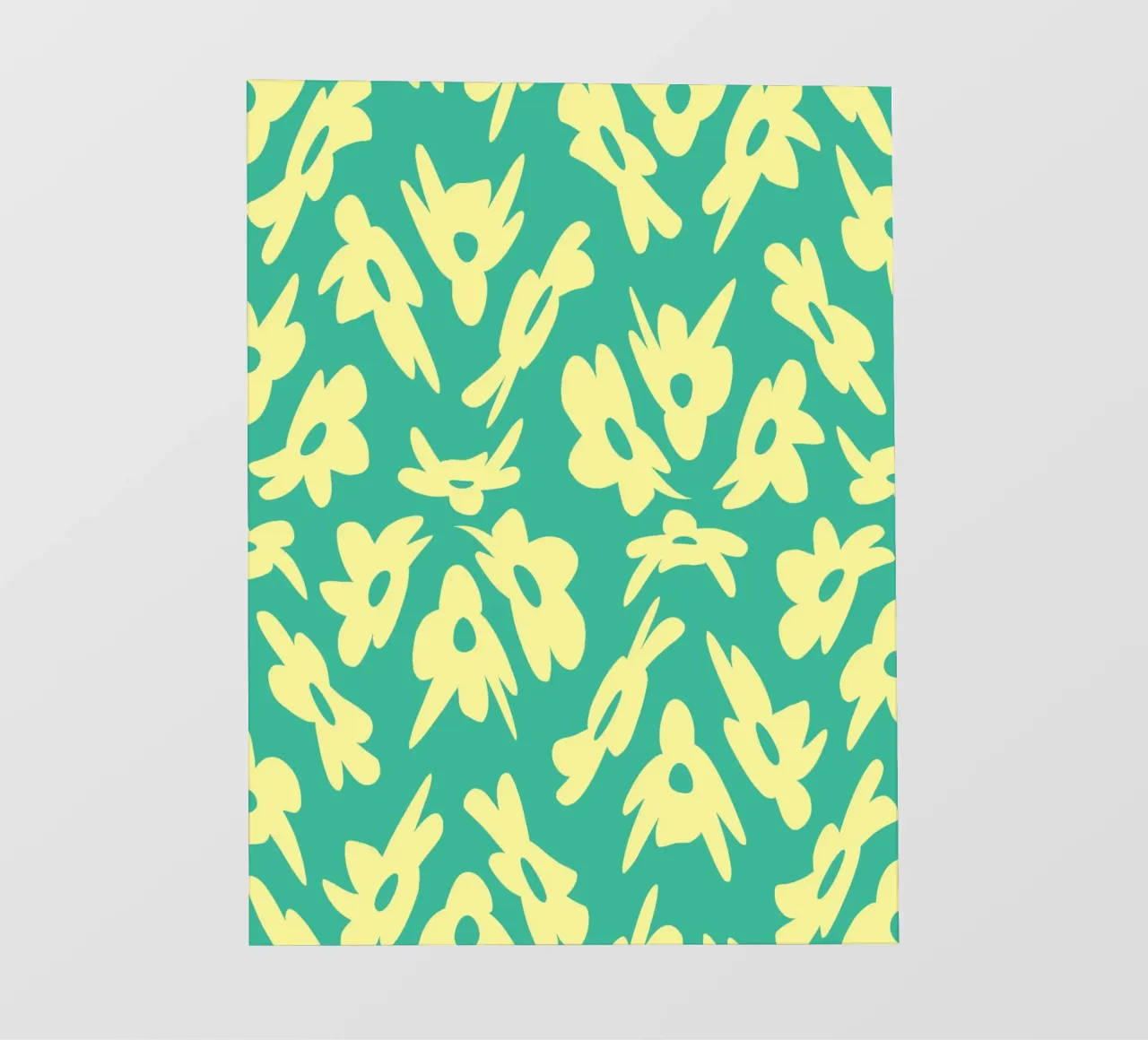 Flower Pattern Bizarre pellicola backlit da Little Dean