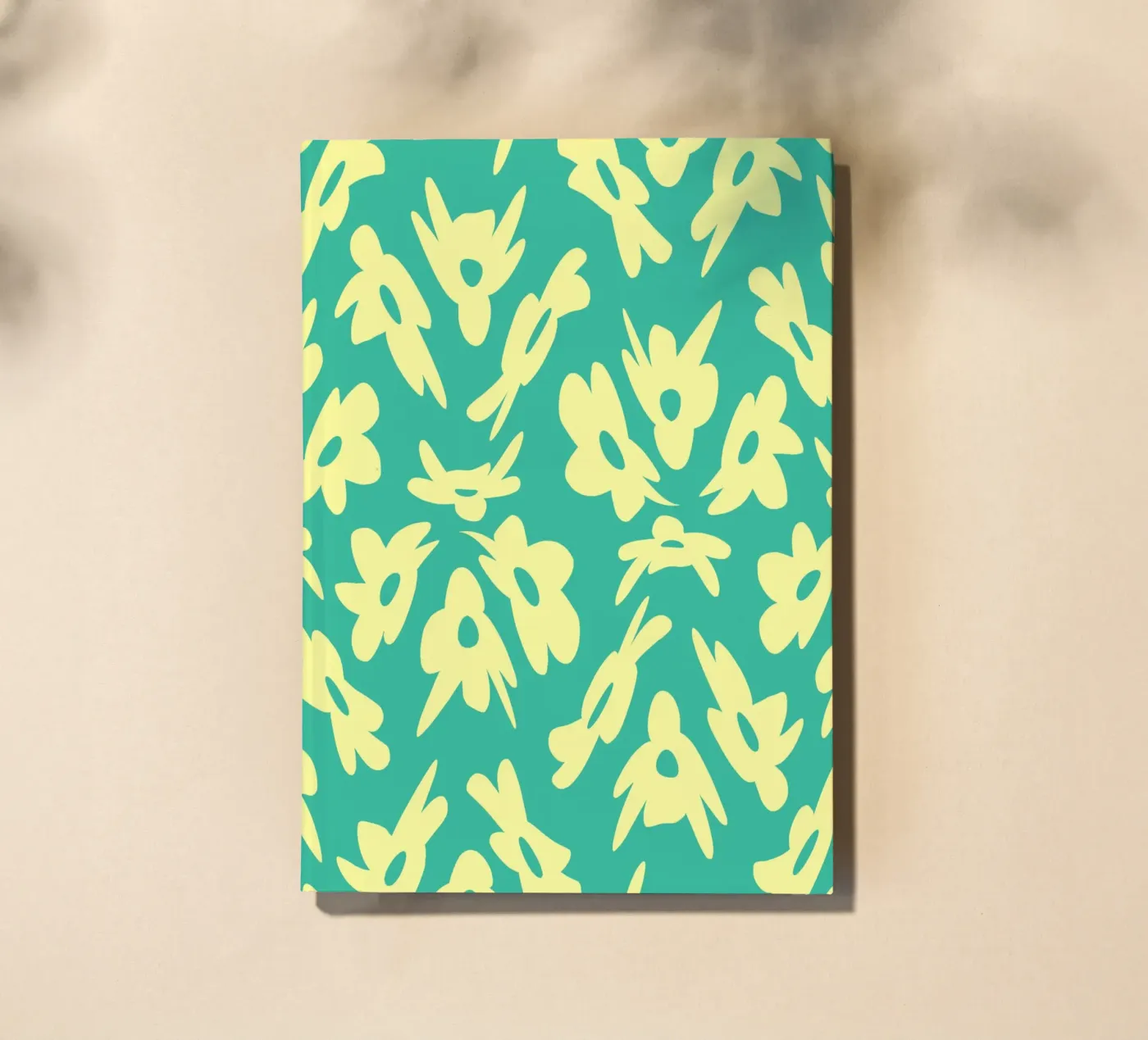 Flower Pattern Bizarre notebook by Little Dean