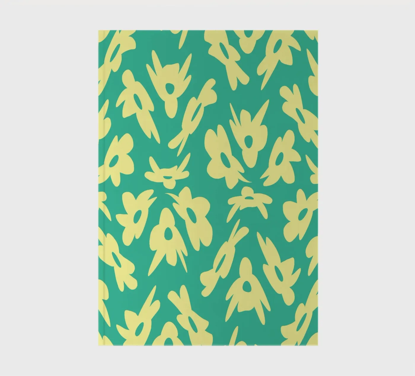 Flower Pattern Bizarre notebook by Little Dean