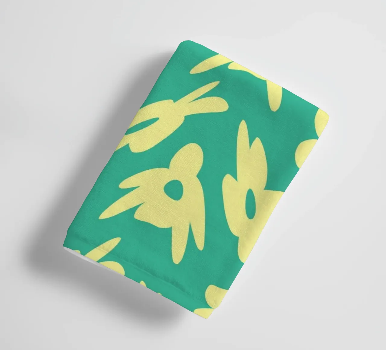 Flower Pattern Bizarre towel by Little Dean