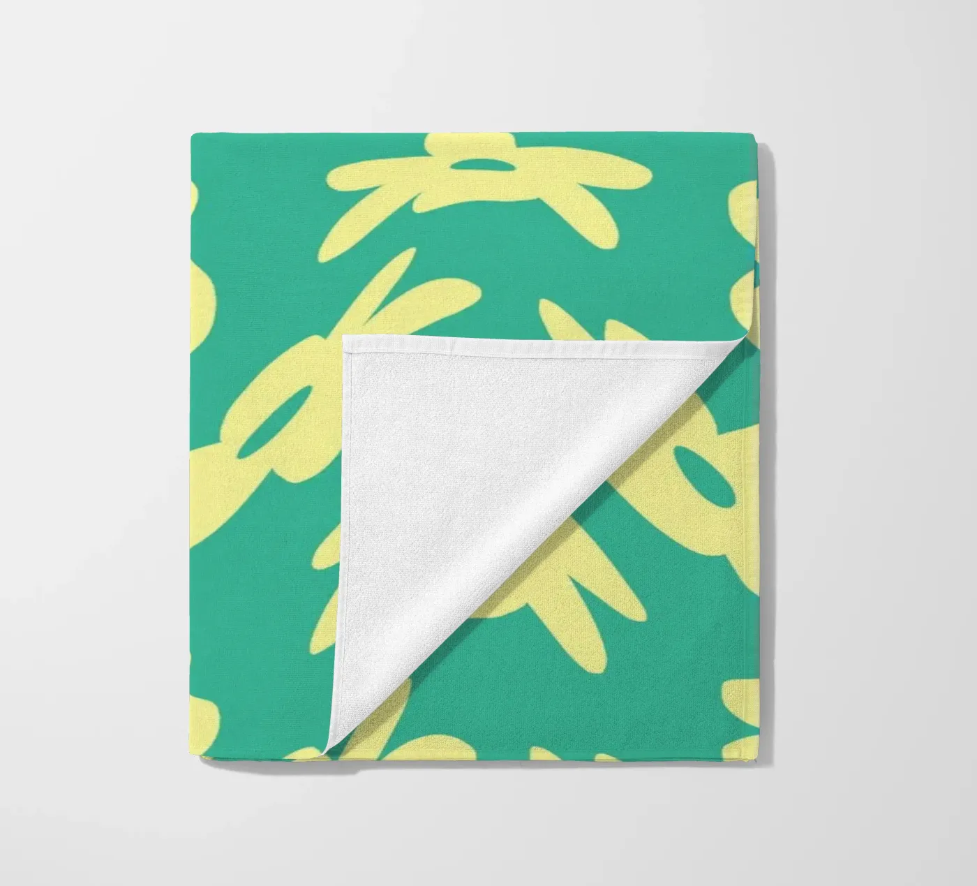 Modello di fiore bizzarro telo mare da Little Dean