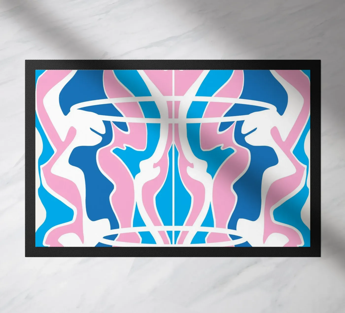 Bizarre Pattern 07 doormat by Little Dean