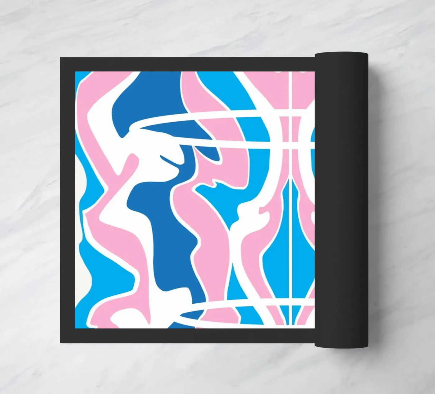 Bizarre Pattern 07 doormat by Little Dean