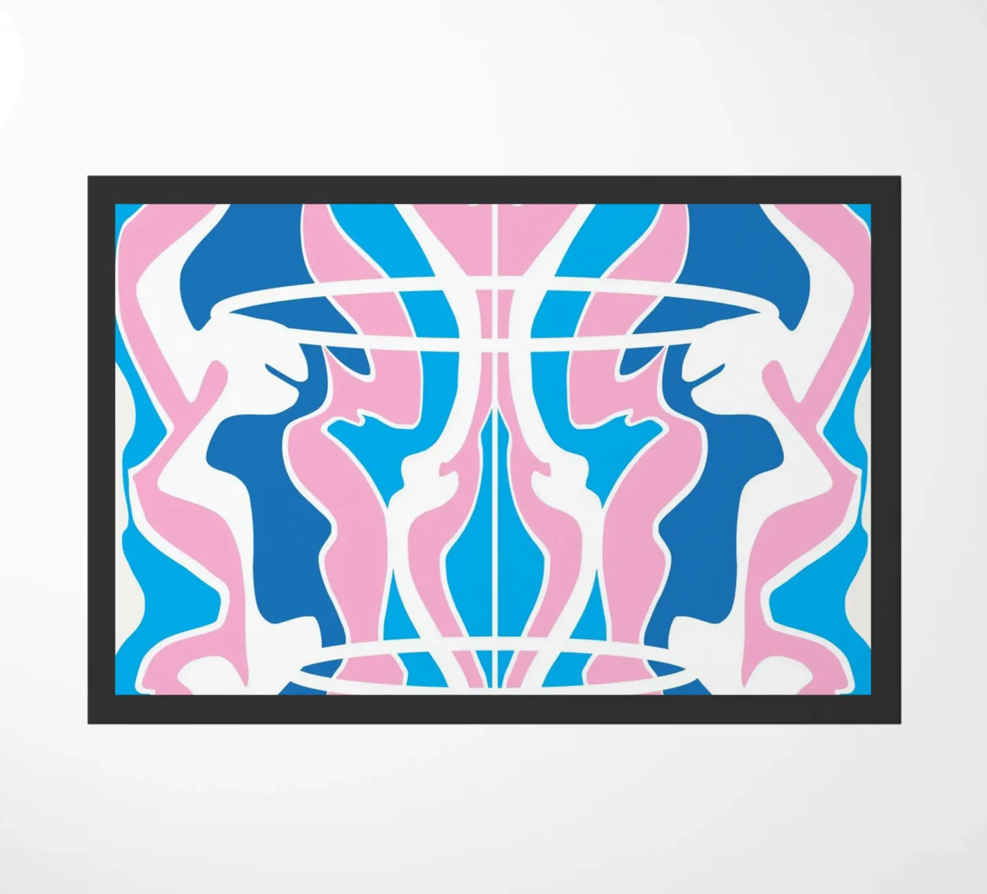 Bizarre Pattern 07 doormat by Little Dean