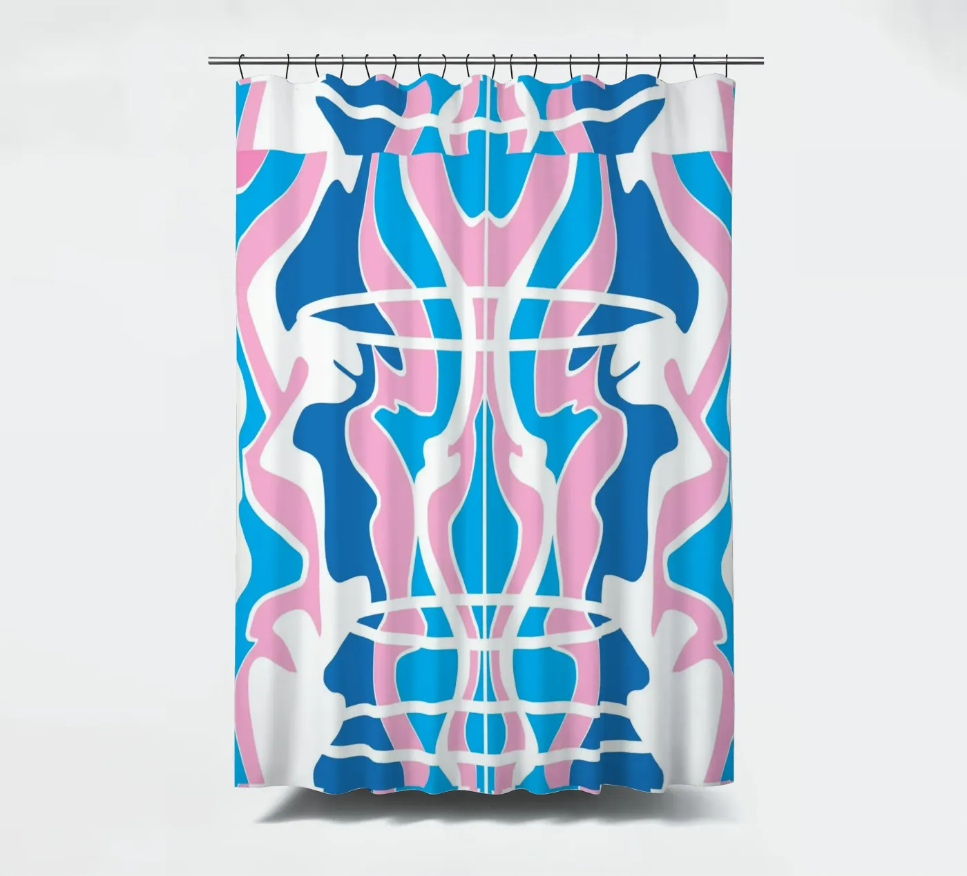 Bizar patroon 07 douchegordijn van Little Dean