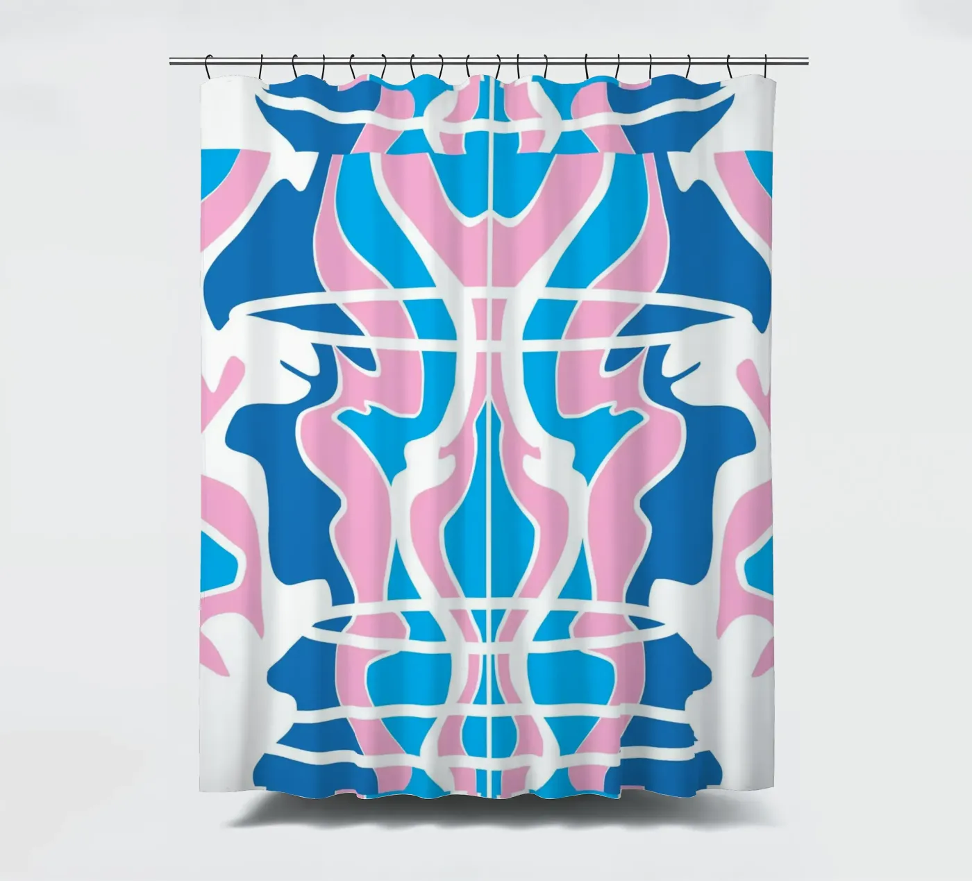 Bizar patroon 07 douchegordijn van Little Dean