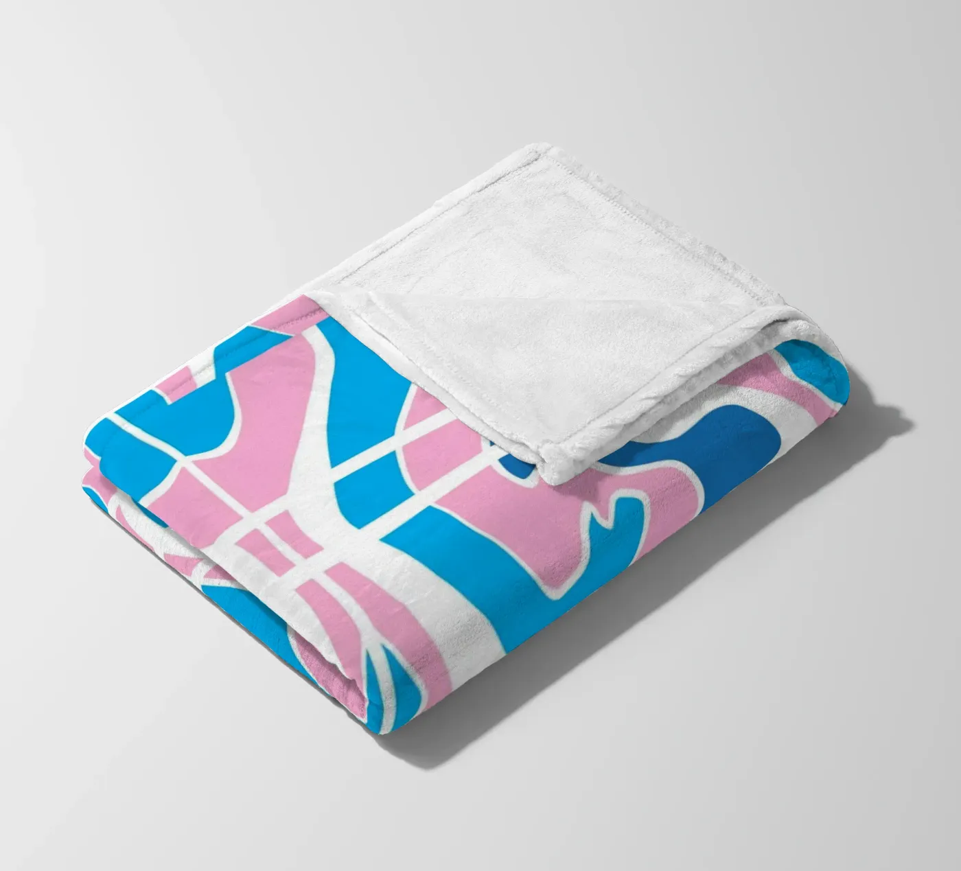 Bizarre Muster 07 Fleecedecke von Little Dean