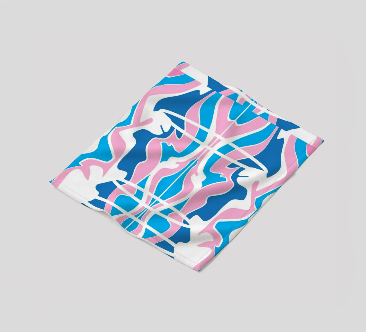 Pattern Bizarre 07 coperta in pile da Little Dean