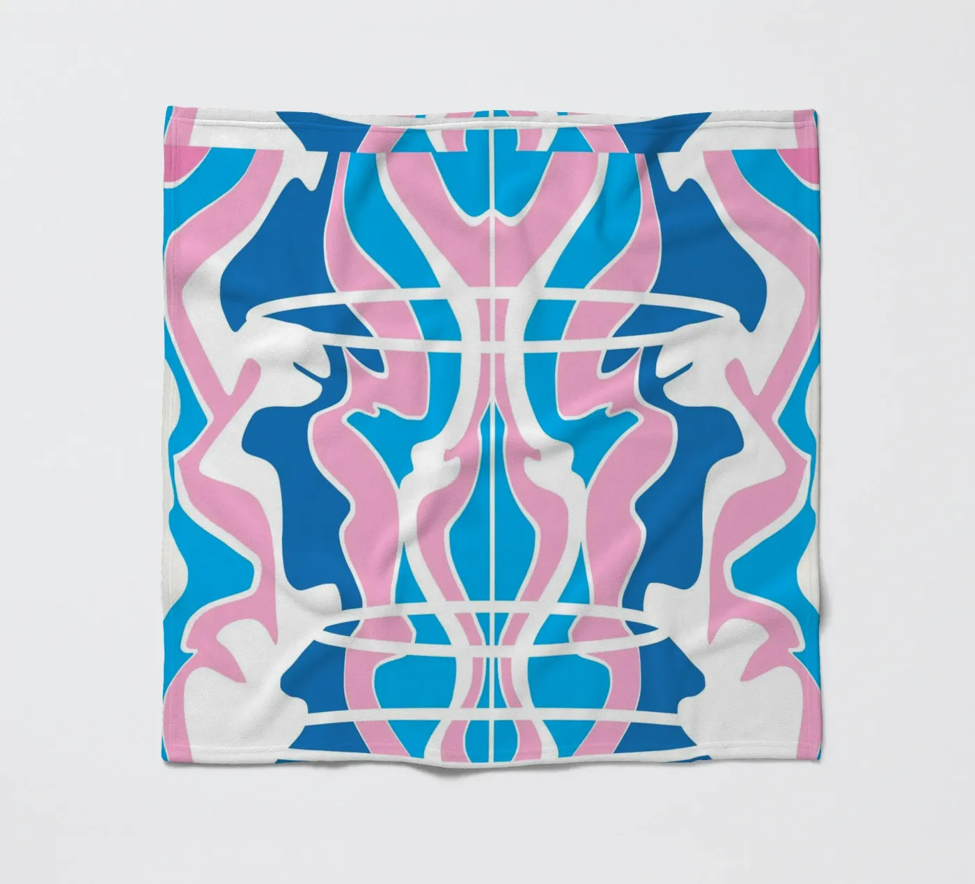 Bizarre Muster 07 Fleecedecke von Little Dean