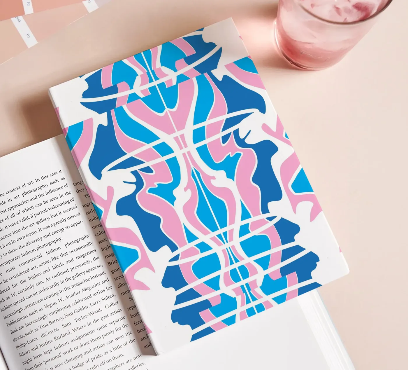 Bizarre Pattern 07 notebook by Little Dean