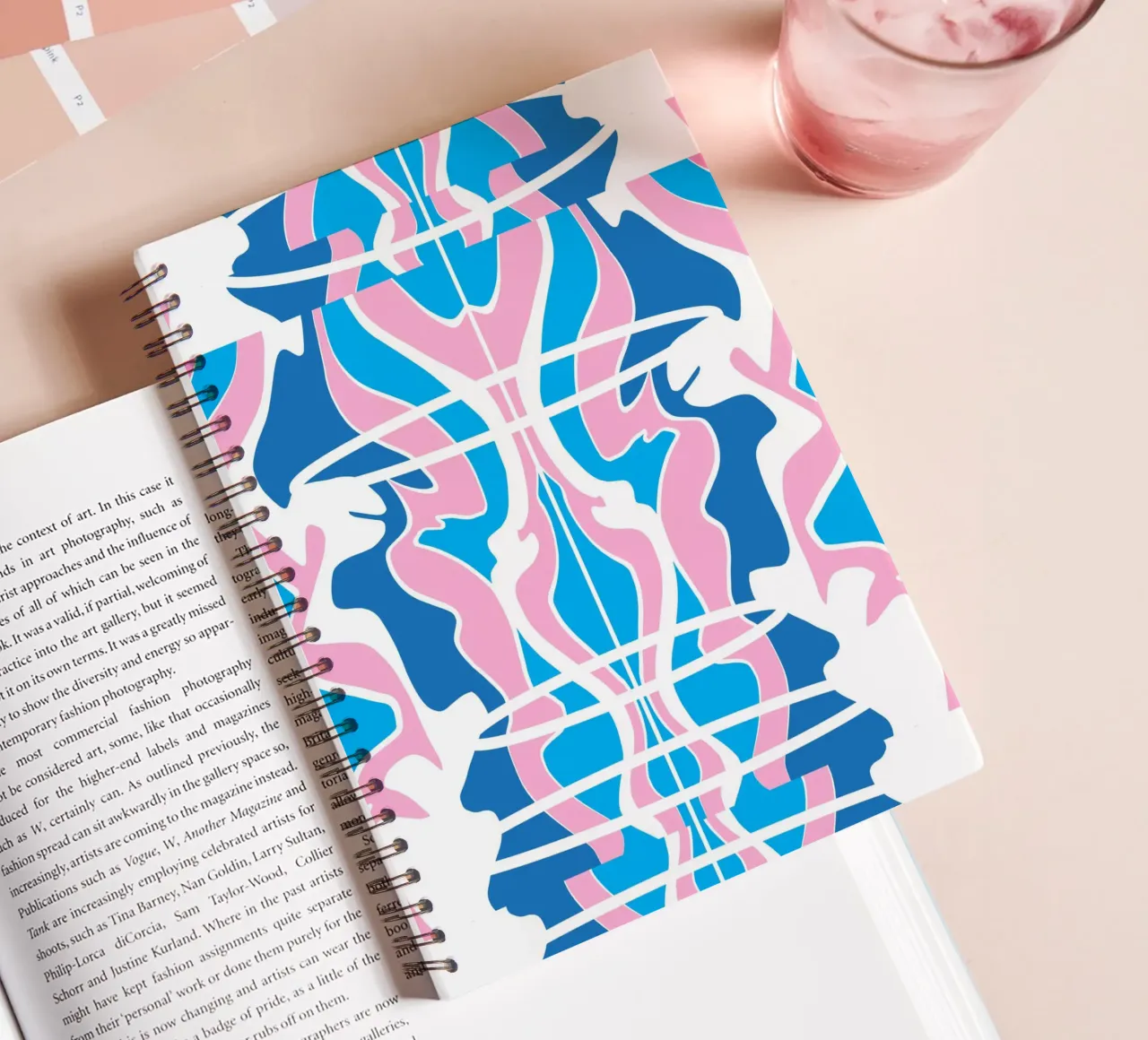 Bizarre Pattern 07 spiral notebook by Little Dean