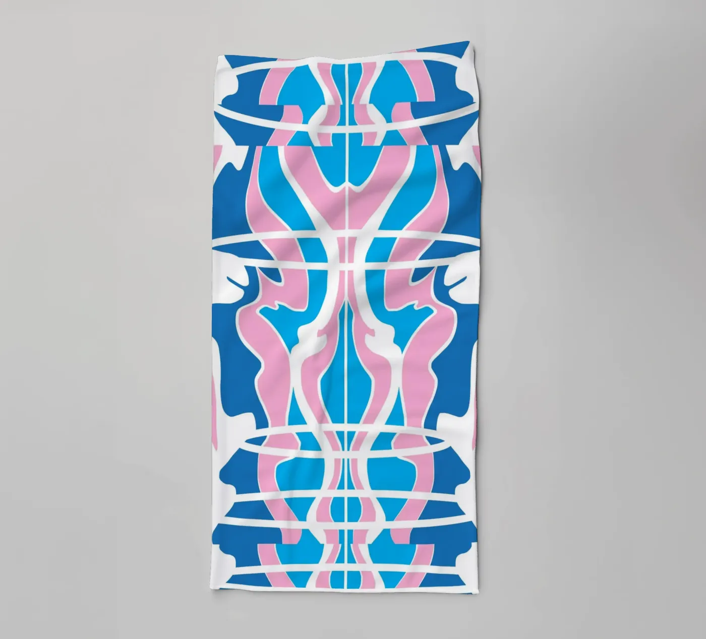 Bizarre Pattern 07 badhanddoek van Little Dean