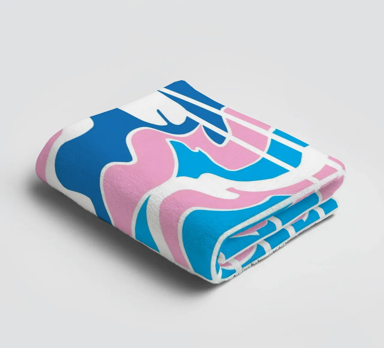 Bizarre Pattern 07 towel by Little Dean