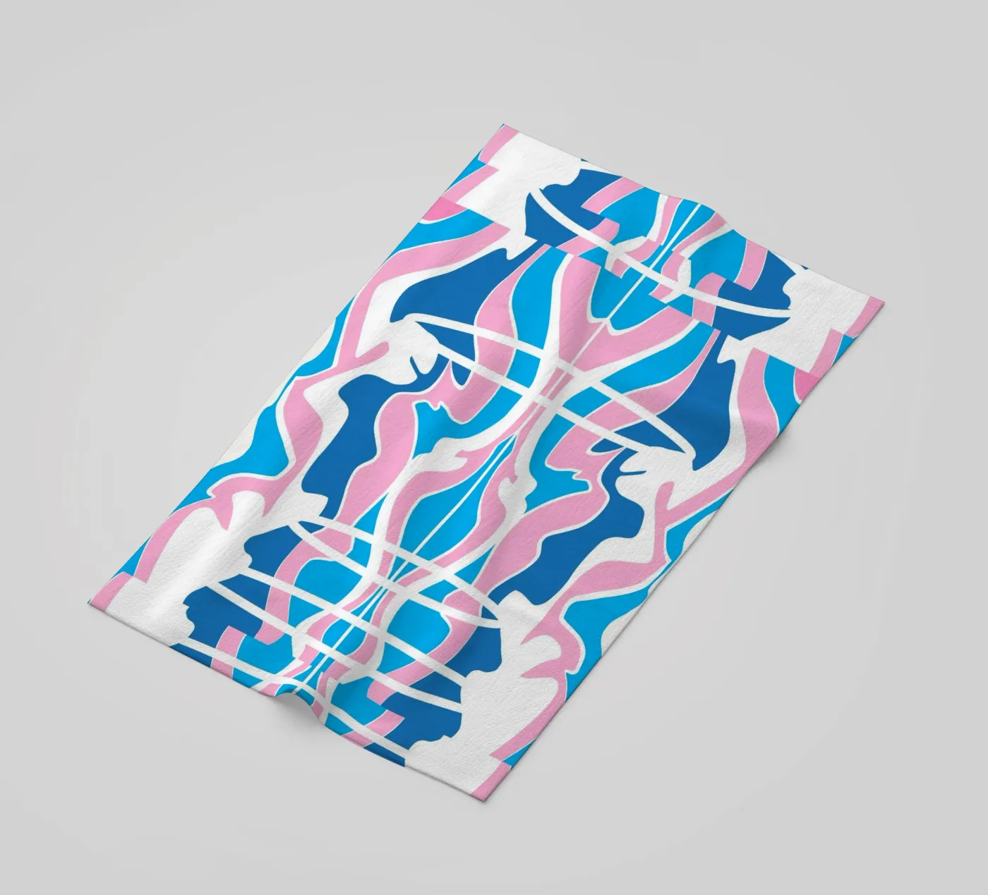 Bizarre Pattern 07 strandhanddoek van Little Dean