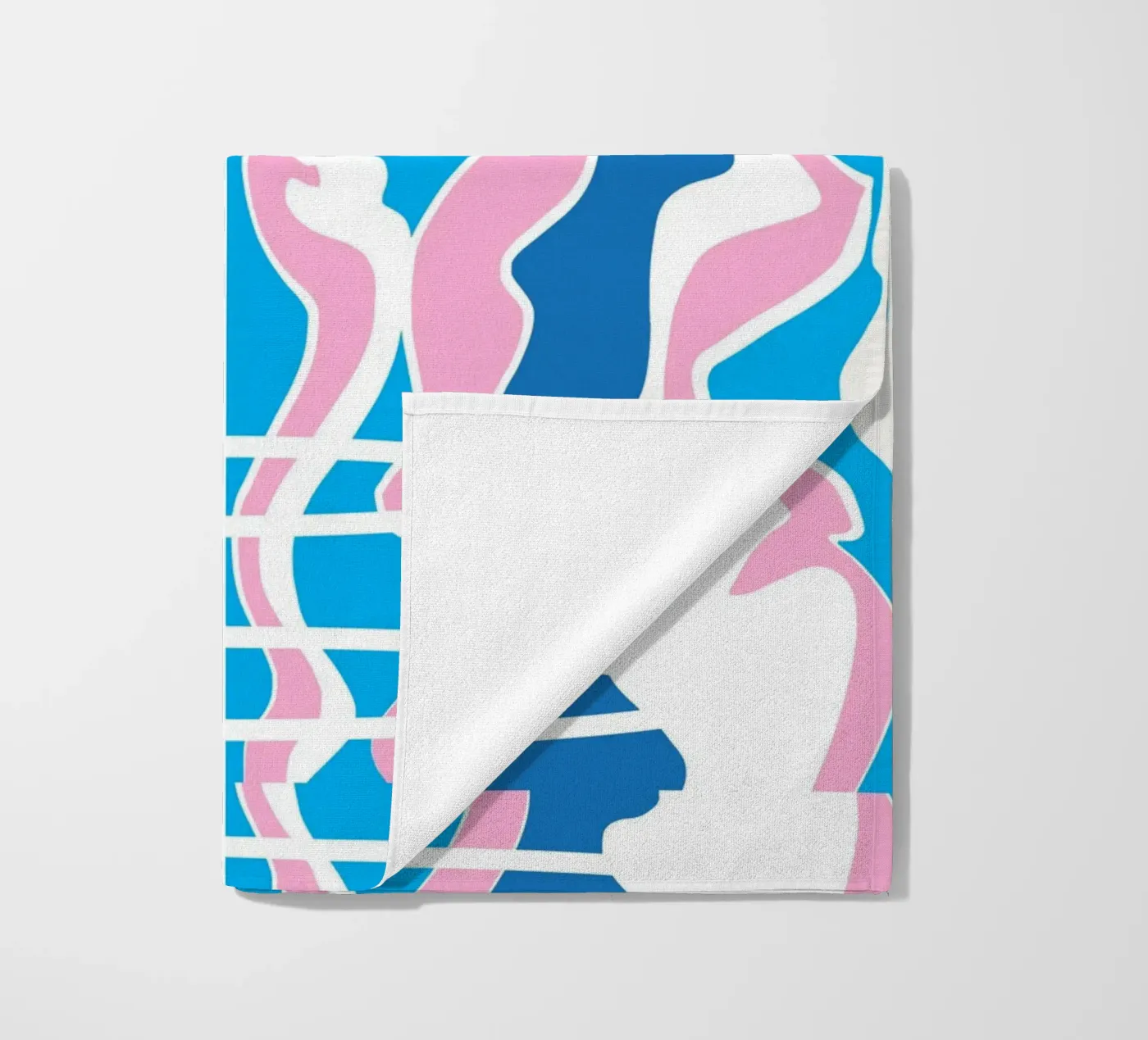 Bizarre Pattern 07 strandhanddoek van Little Dean