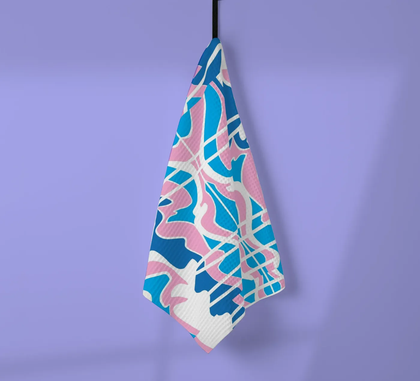 Bizarre Pattern 07 tea towel by Little Dean