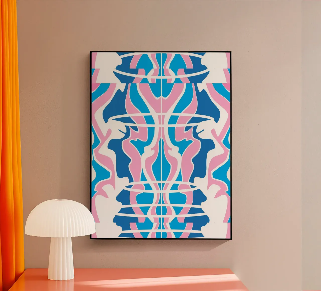 Bizarre Pattern 07 acrylic glass by Little Dean