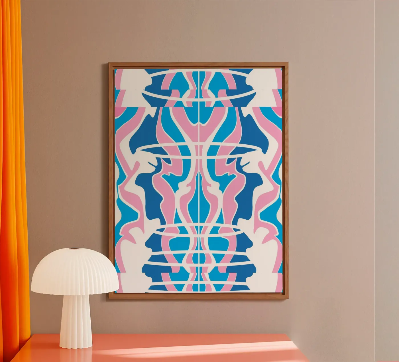 Bizarre Muster 07 Forex-Platte von Little Dean