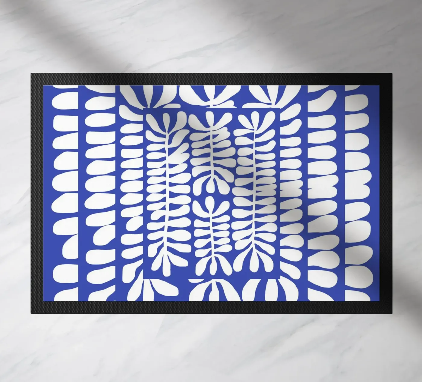 Motif Algue bizarroïde paillasson de Little Dean