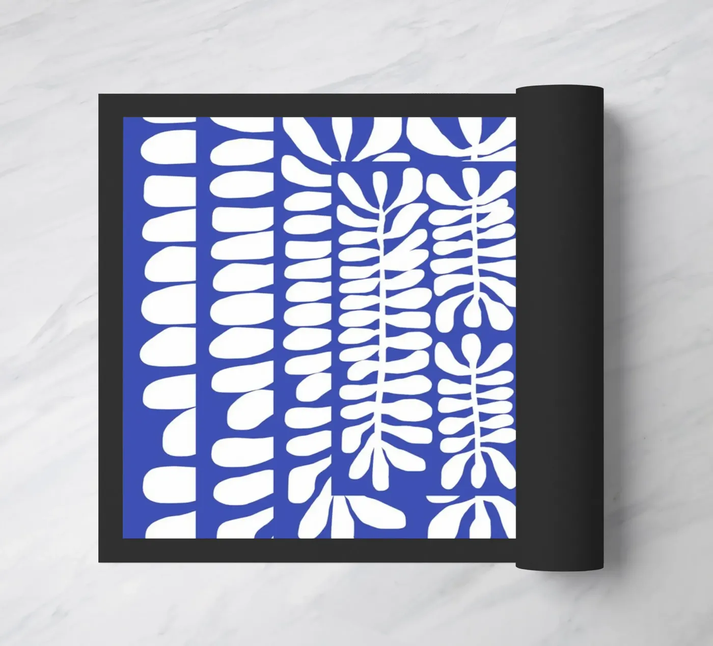 Motif Algue bizarroïde paillasson de Little Dean