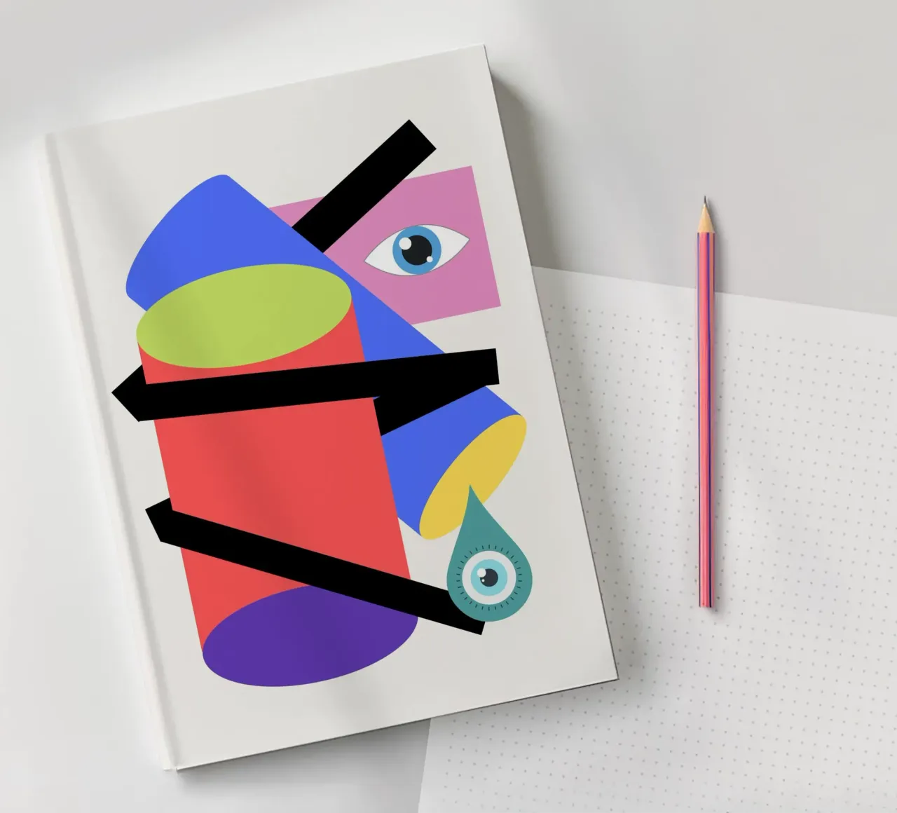 Geometrical build 06 notebook by Little Dean