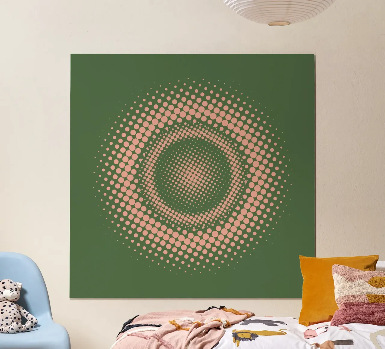 Sfera digitale poster con telaio in plastica da Little Dean