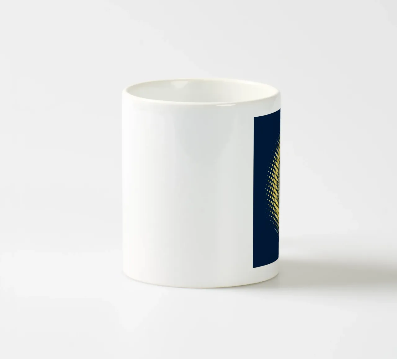 Sfera digitale 02 tazza in ceramica da Little Dean