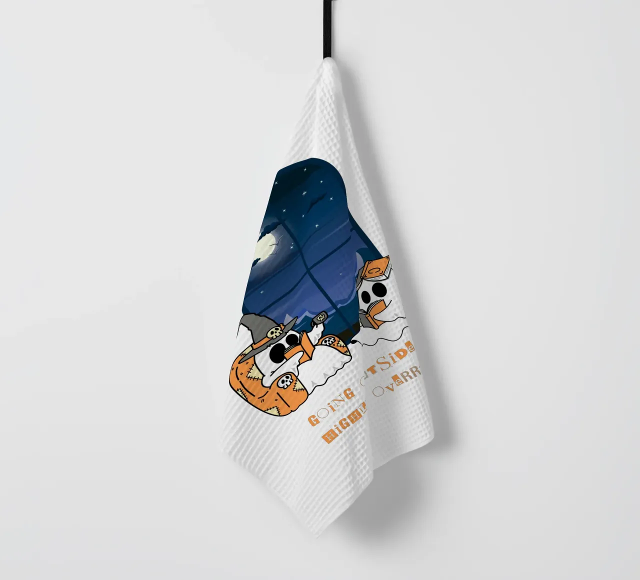 SORTIR EST TRÈS SURESTIMÉ. torchon de ArtDesign by KBK