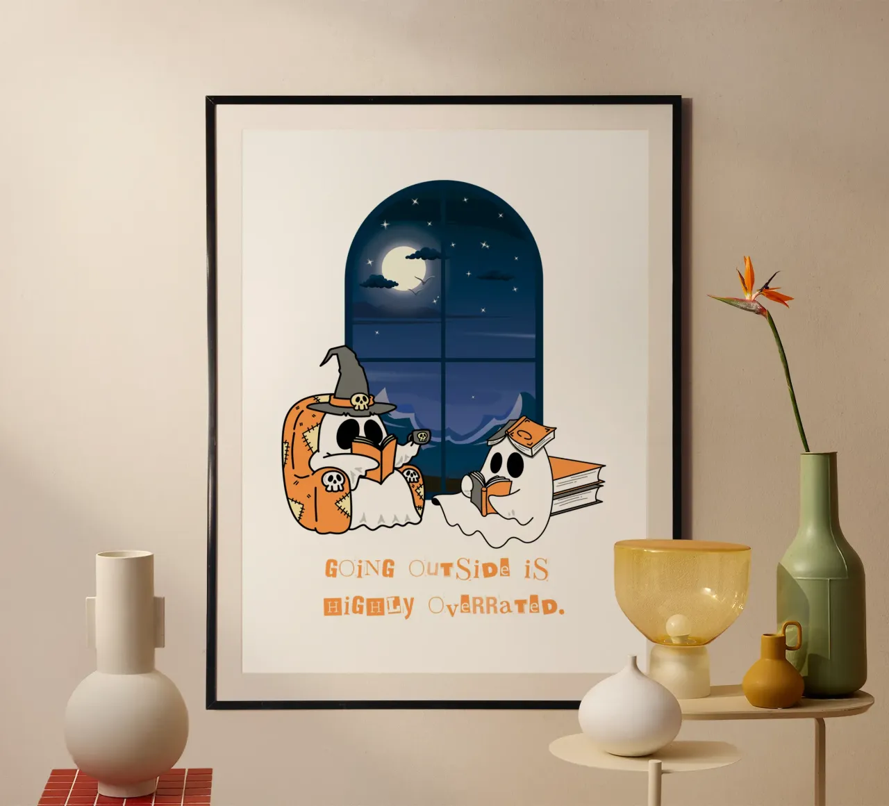 USCIRE ALL'APERTO È MOLTO SOPRAVVALUTATO. poster da ArtDesign by KBK