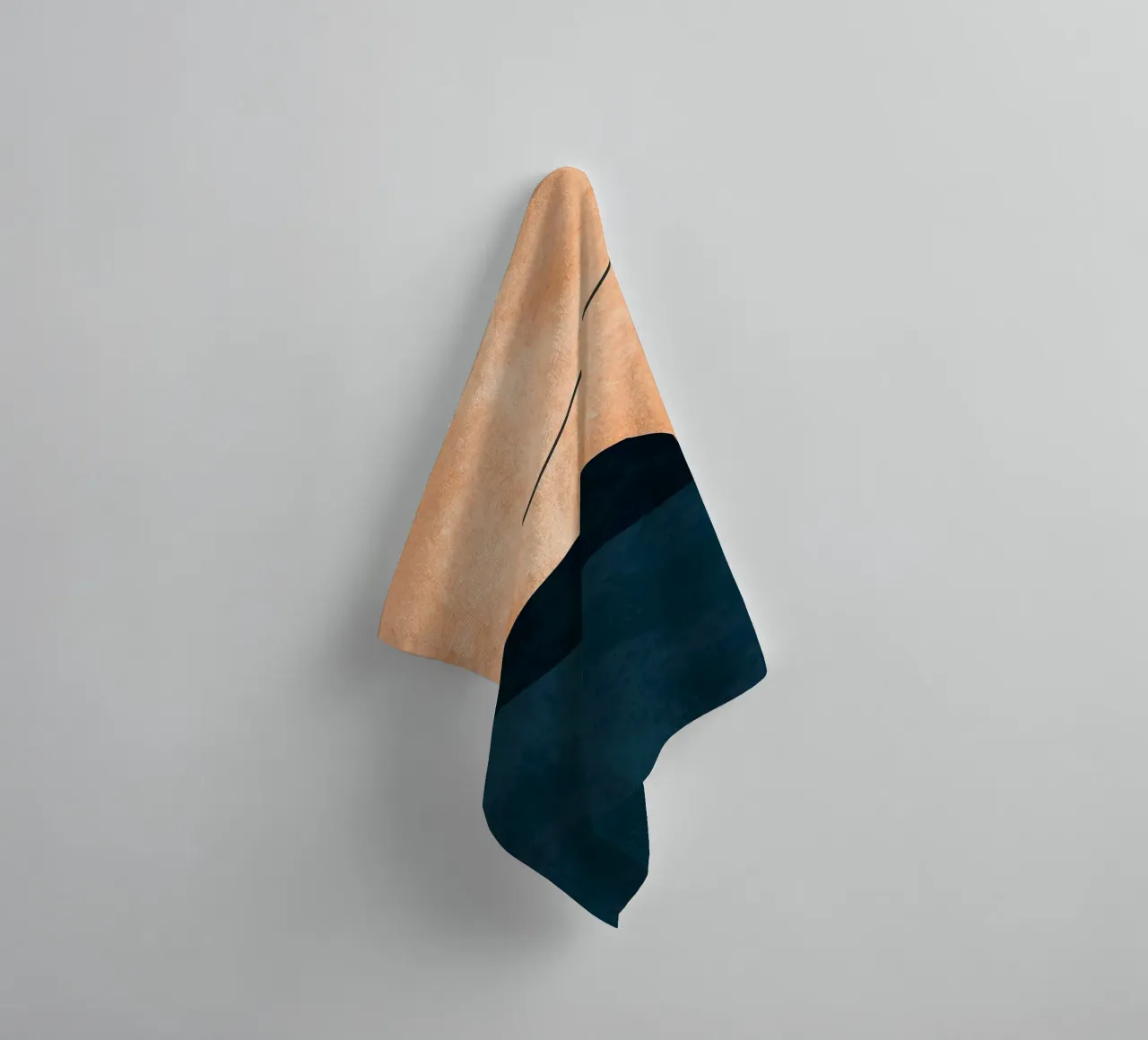 Expressive forms towel by Fletcher M Henry