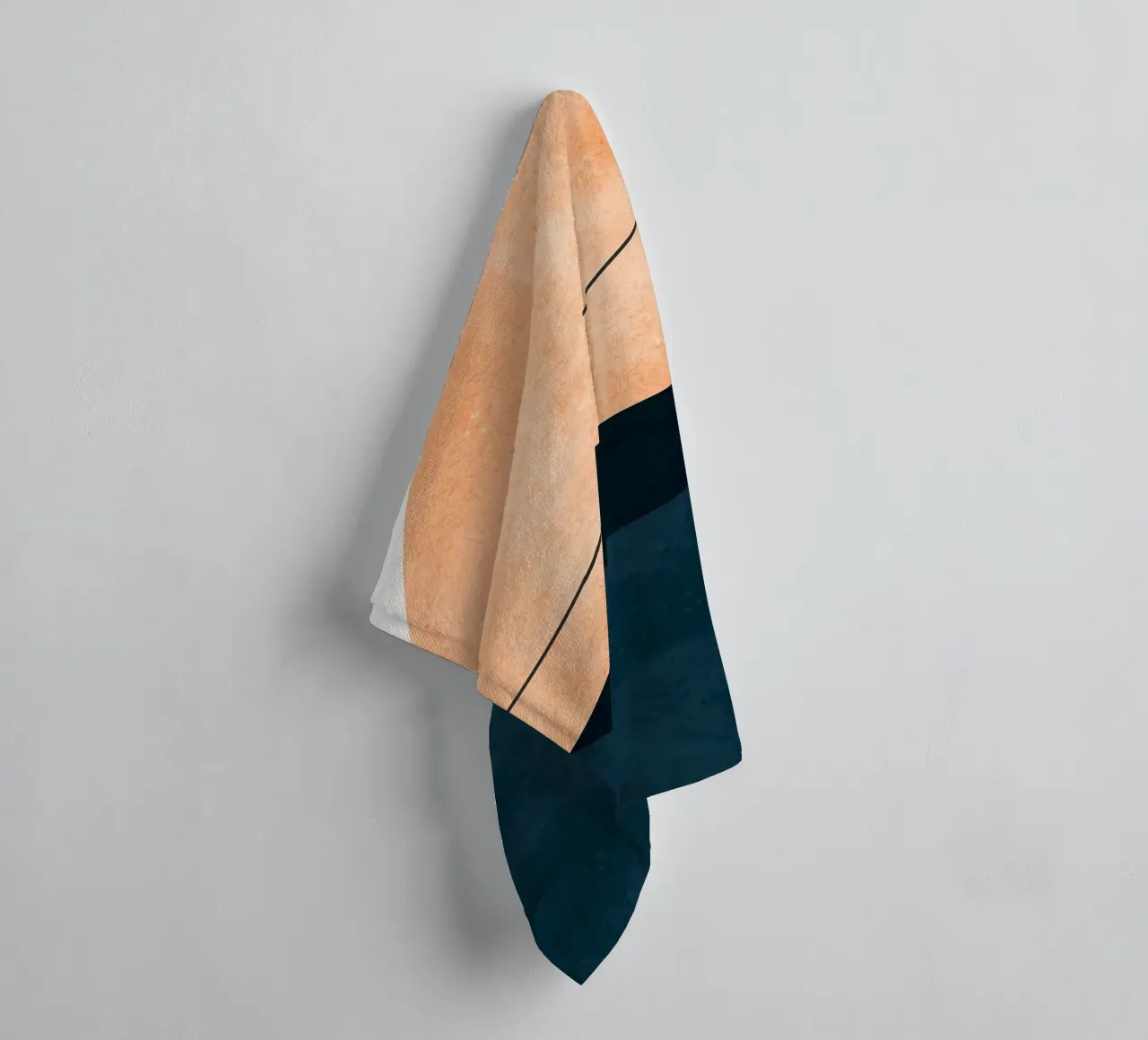 Expressive forms towel by Fletcher M Henry