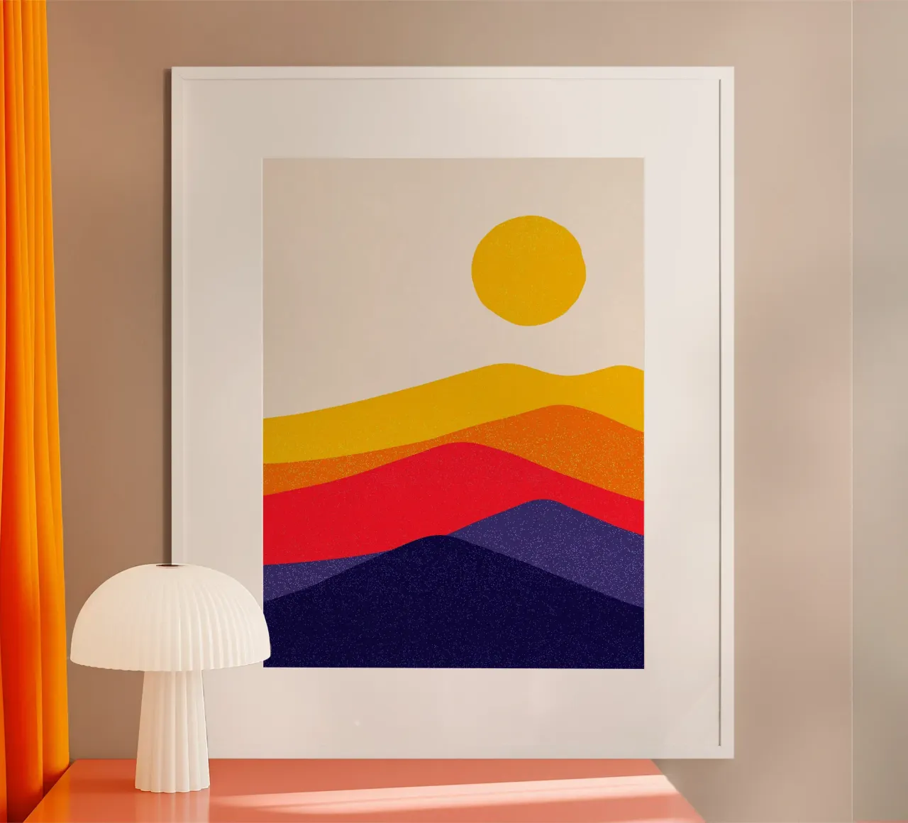 Sahara poster da Fletcher M Henry