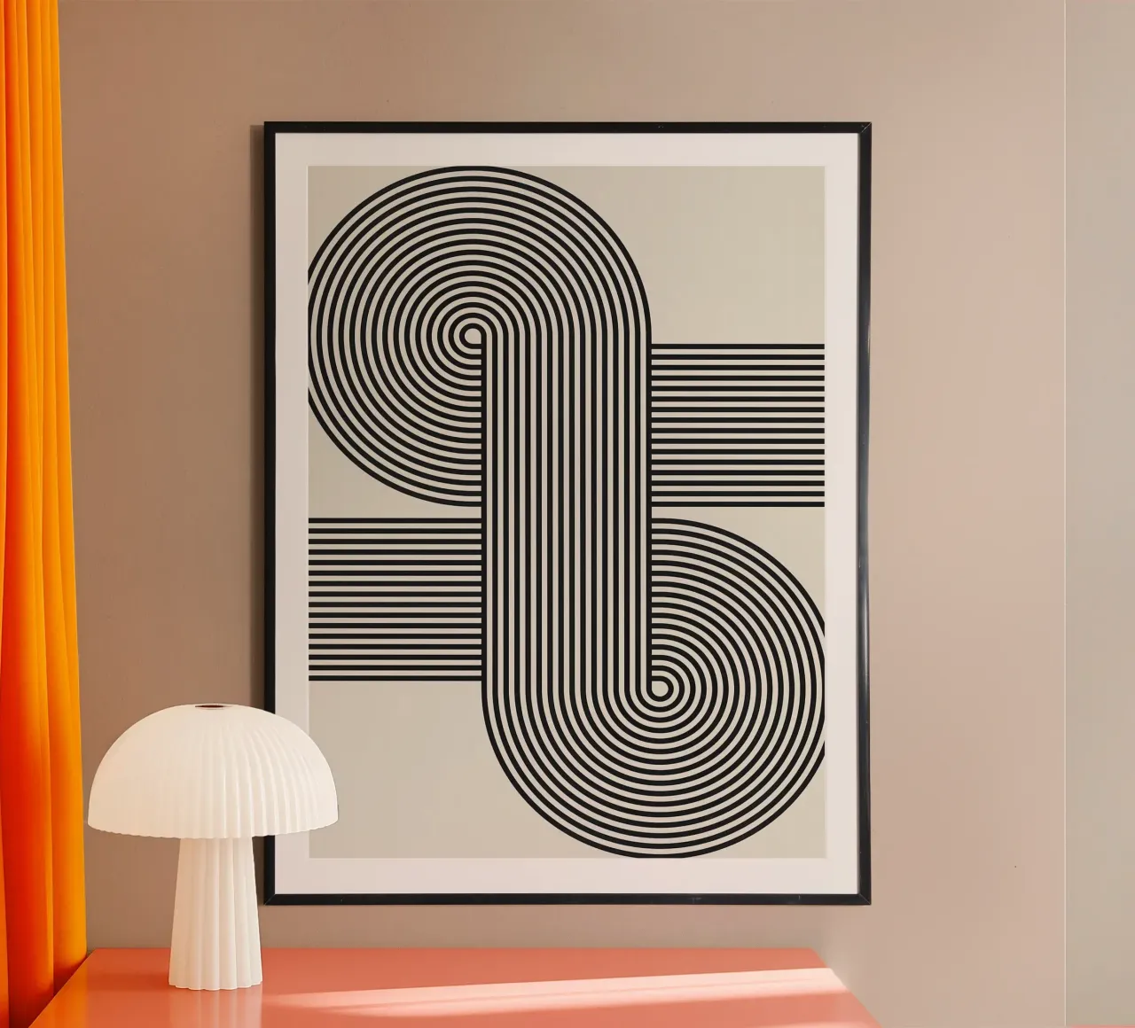 Semplicità XVII poster con telaio in alluminio da Fletcher M Henry