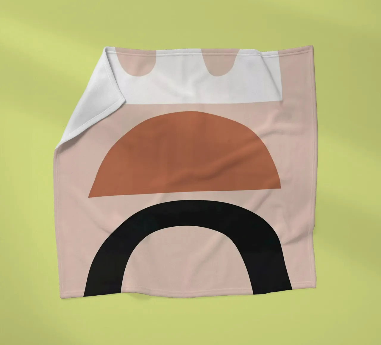 Design organico coperta in pile da Leonard R Sadler