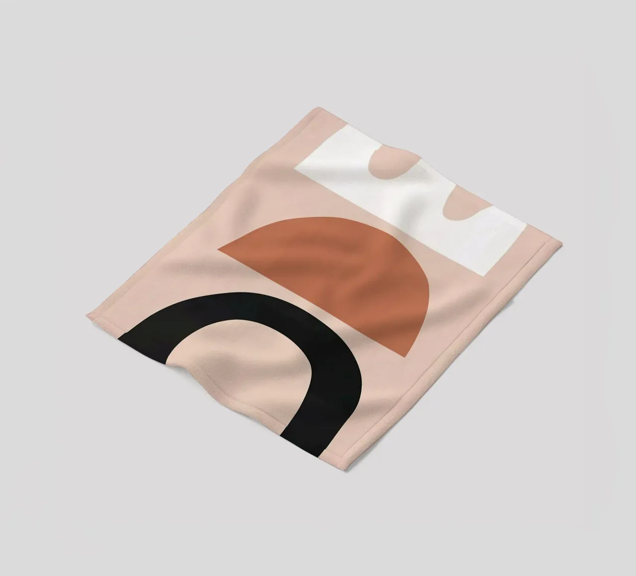 Design organico coperta in pile da Leonard R Sadler