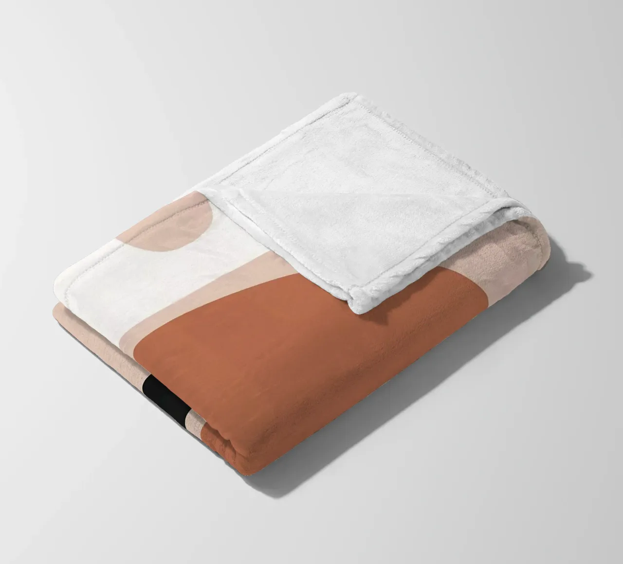 Design organico coperta in pile da Leonard R Sadler