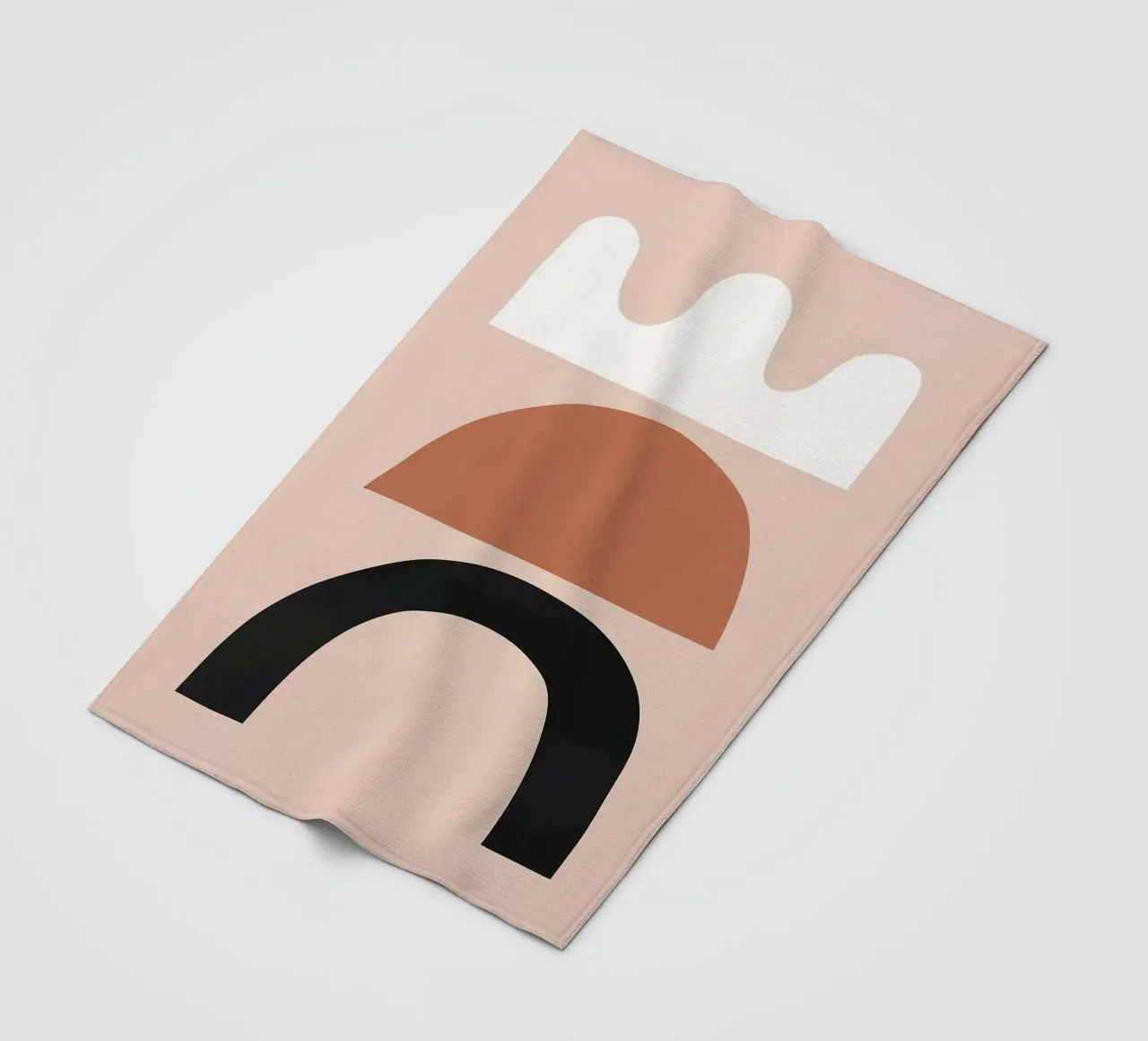 Design organico coperta in pile da Leonard R Sadler