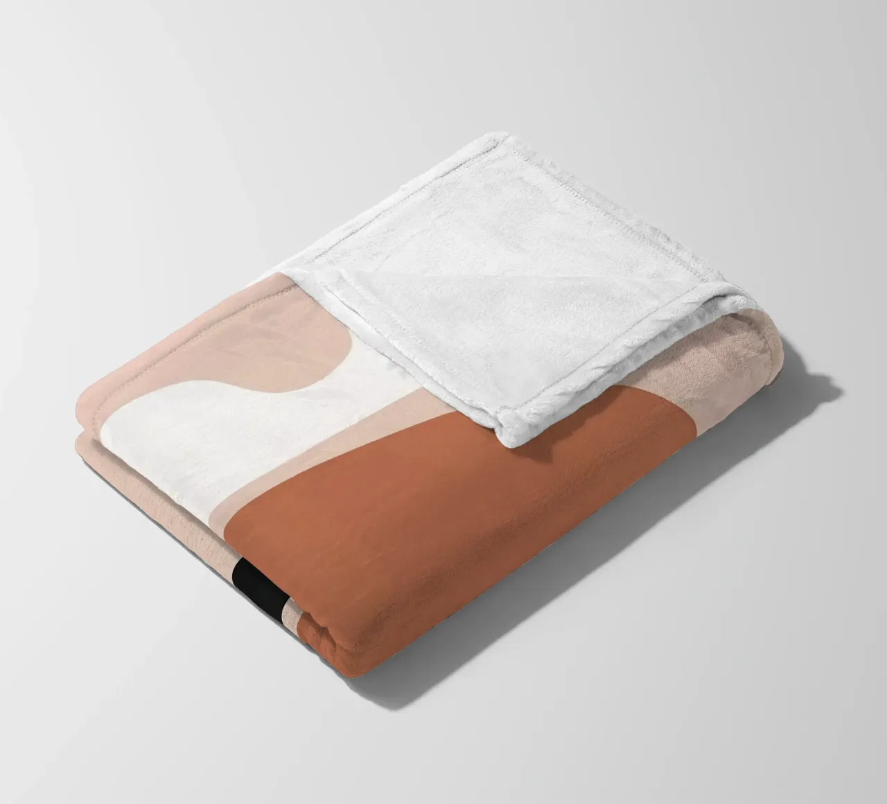 Design organico coperta in pile da Leonard R Sadler
